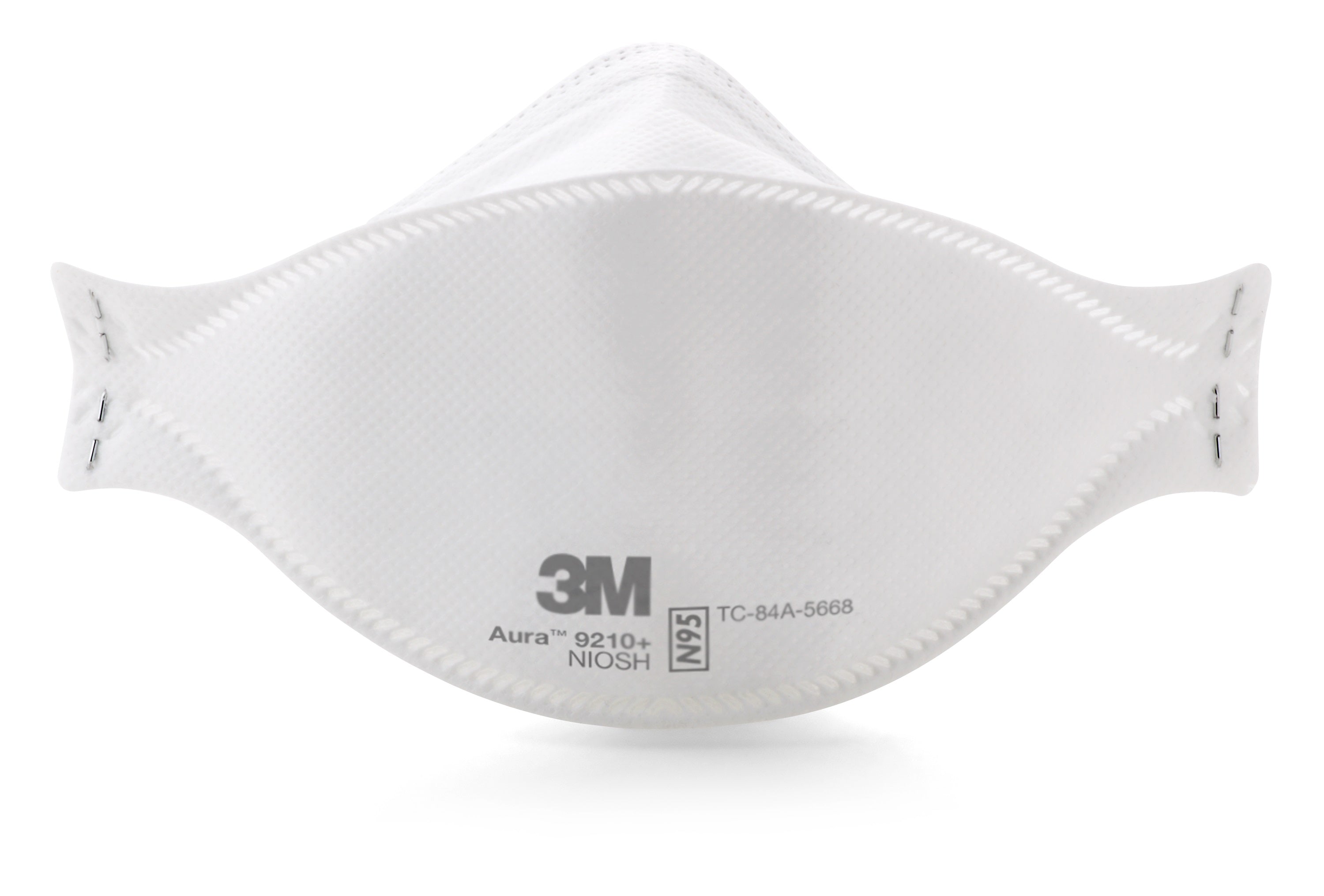 3M Canada 9210+ Aura NIOSH N95 respirator mask front view