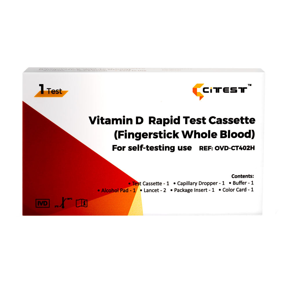 Citest Canada Vitamin D Rapid Test for Home Use - box front